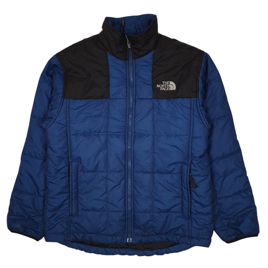 Womens Blue The North Face Lhotse Coat