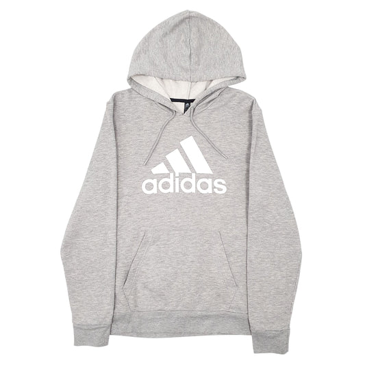Womens Grey Adidas Golf Spellout Hoodie Jumper