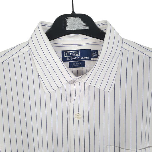 Mens White Polo Ralph Lauren Curham Shirt