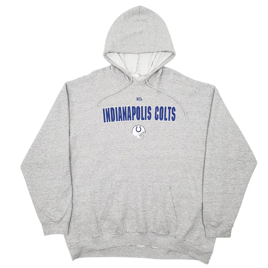 Mens Grey NFL Indianapolis Colts Hoodie Jumper