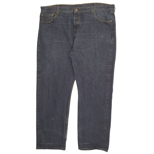 Mens Grey Levis 501 JeansW46 L32
