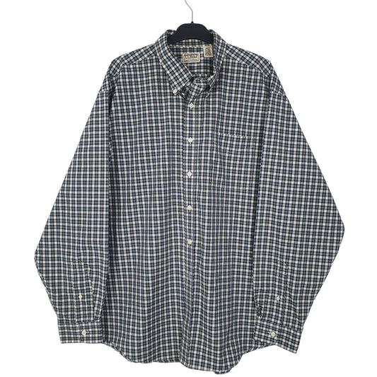 Mens Green L.L.Bean Long Sleeve Shirt