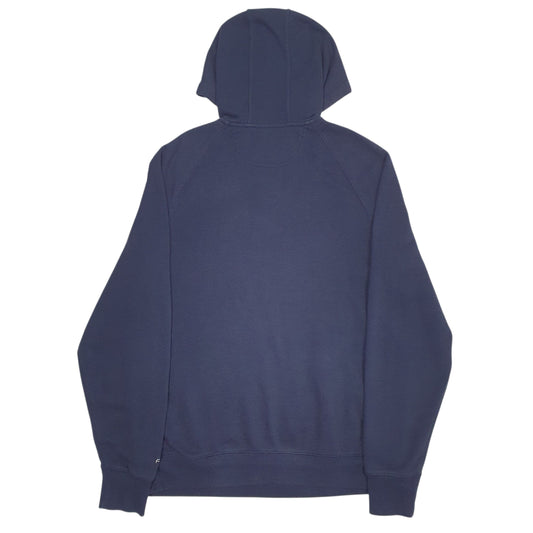 Mens Navy Carhartt Spellout Hoodie Jumper
