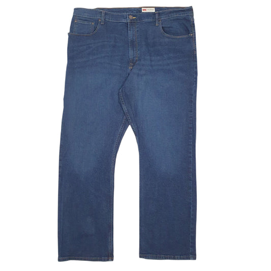 Mens Blue Wrangler Relaxed JeansW42 L30