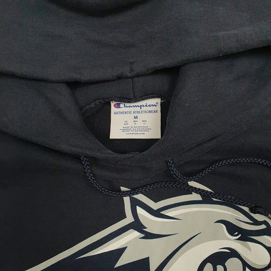 Mens Navy Champion UNH Hoodie Jumper