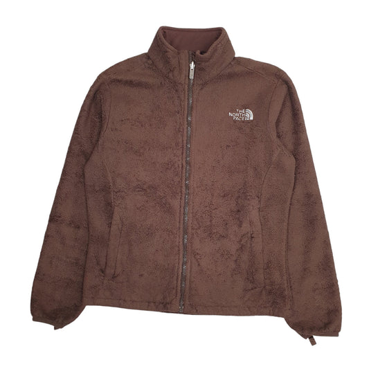 Womens Brown The North Face Full Zip Jumper