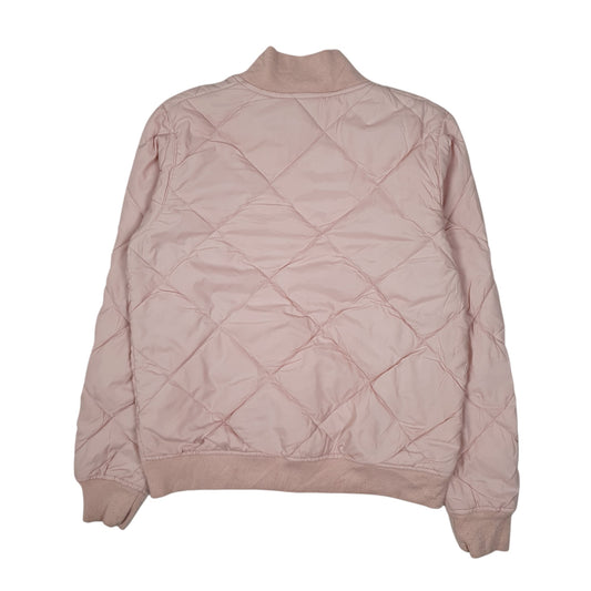 Womens Pink Dickies Crewneck Coat