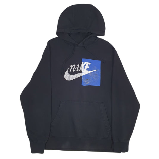 Mens Black Nike Hoodie Jumper
