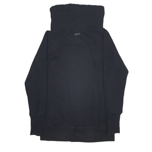 Womens Black Calvin Klein Performance Turtle Neck Jumper