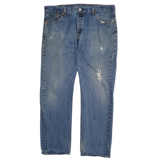 Mens Blue Levis 501 JeansW40 L32