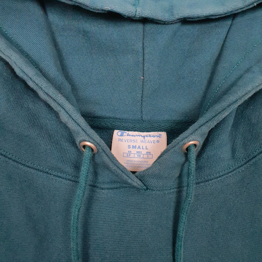 Womens Blue Champion Hoodie Jumper
