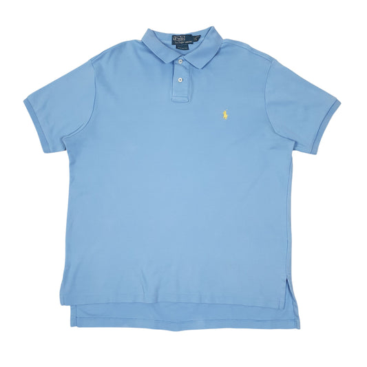 Mens Blue Polo Ralph Lauren Short Sleeve Polo Shirt