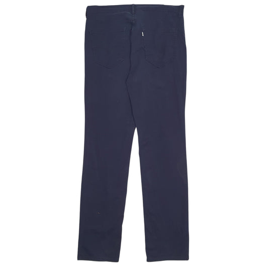 Mens Navy Levis Chino Trousers