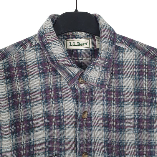 Mens Grey L.L.Bean Vintage Shirt