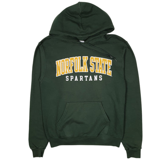 Mens Green Champion Norfolk State Spartans Hoodie Jumper