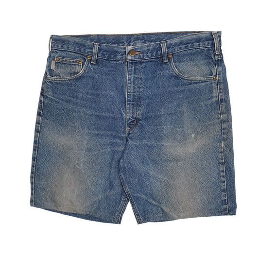 Mens Blue Carhartt Denim Shorts