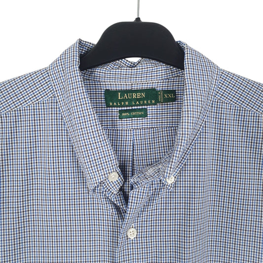 Mens Blue Ralph Lauren Shirt