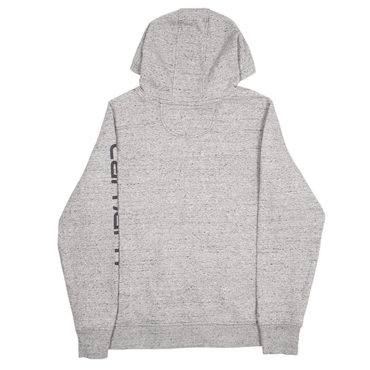 Mens Grey Carhartt Hoodie Jumper