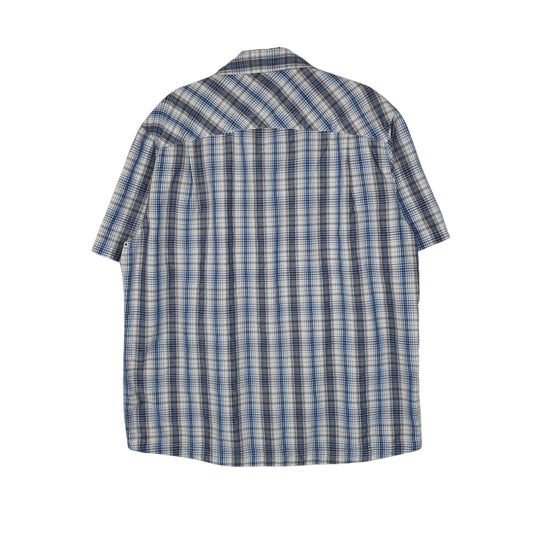 Mens Blue L.L.Bean Walking Hiking Shirt