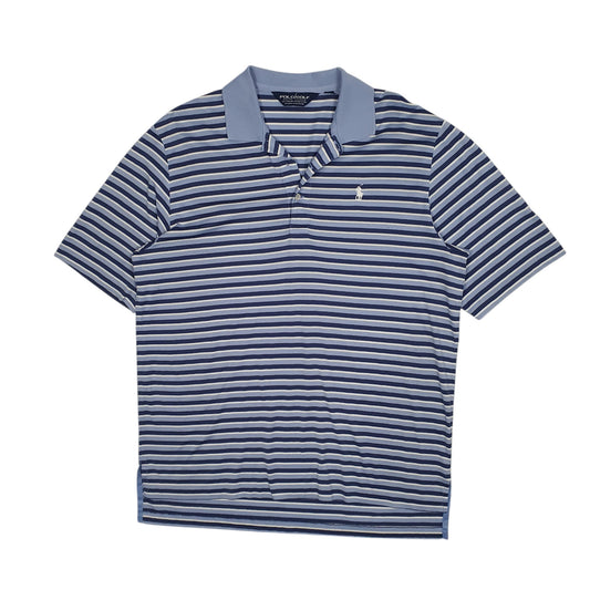 Mens Blue Polo Ralph Lauren Golf Short Sleeve Polo Shirt