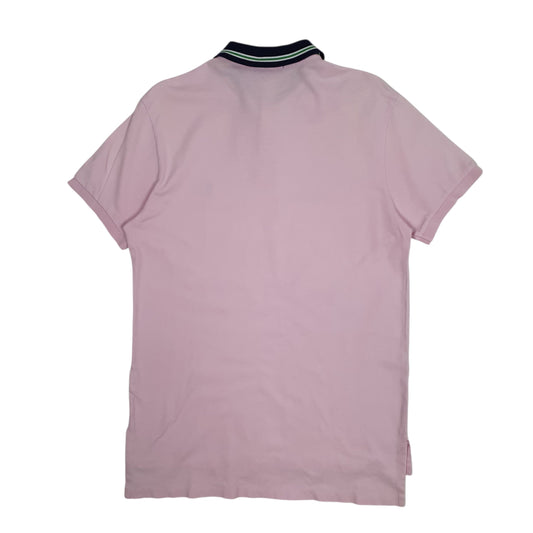 Mens Pink Polo Ralph Lauren Custom Fit Polo Shirt