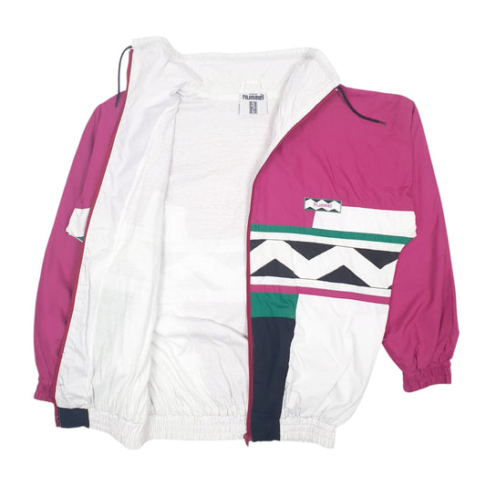 Mens Pink Hummel Vintage 90s Coat