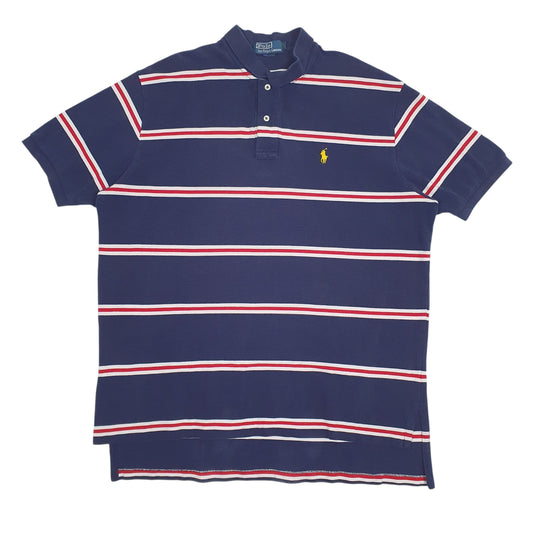 Mens Navy Polo Ralph Lauren Short Sleeve Polo Shirt