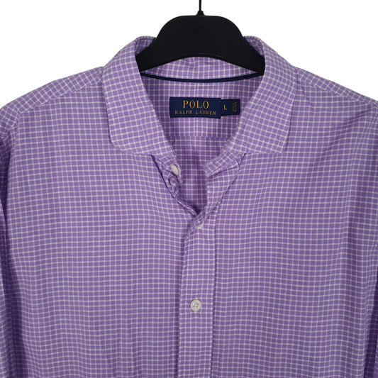 Mens Purple Polo Ralph Lauren Shirt