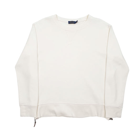Womens White Polo Ralph Lauren Crewneck Jumper