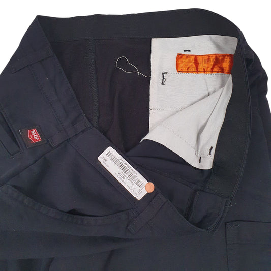 Mens Black Red Kap Trousers