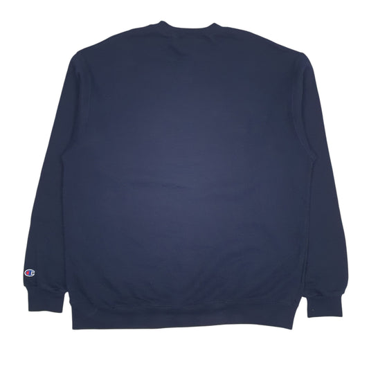 Mens Navy Champion Crewneck Jumper