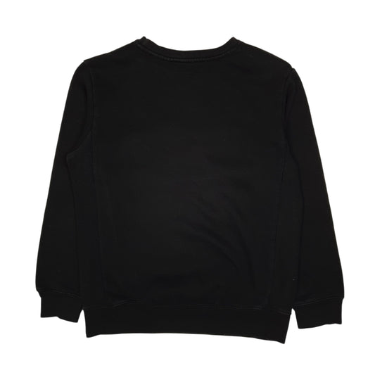 Womens Black Champion Crewneck Jumper