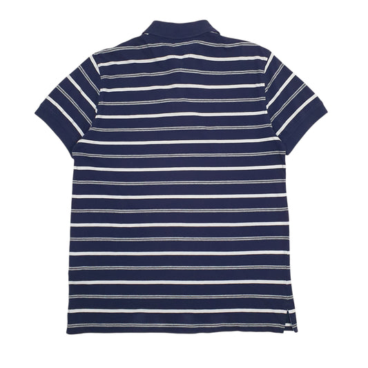 Mens Navy Tommy Hilfiger Crewneck Polo Shirt