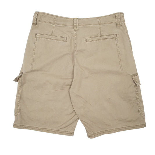 Mens Beige Wrangler Crewneck Shorts