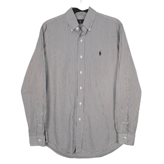 Mens White Ralph Lauren Long Sleeve Shirt