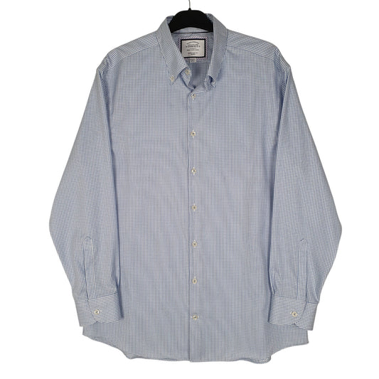 Mens Blue Charles Tyrwhitt Long Sleeve Shirt
