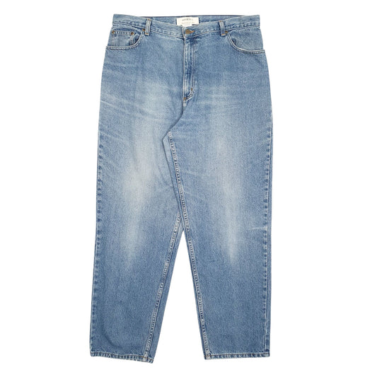 Womens Blue L.L.Bean Double L Vintage Relaxed JeansW38 L32