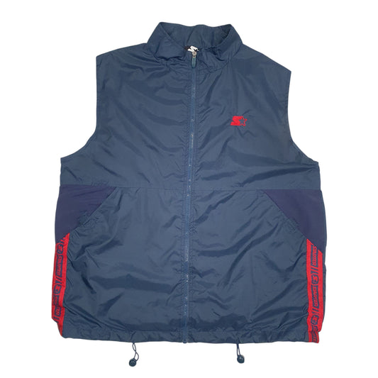 Mens Navy Starter Coat