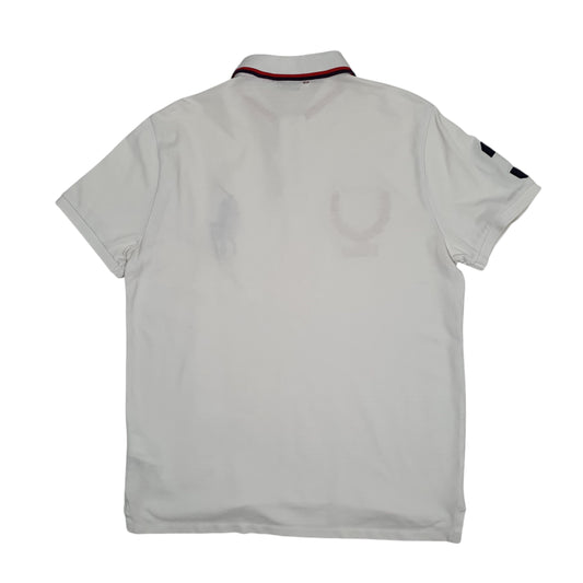Mens White Polo Ralph Lauren Polo Shirt