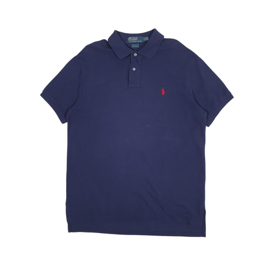 Mens Navy Polo Ralph Lauren Short Sleeve Polo Shirt