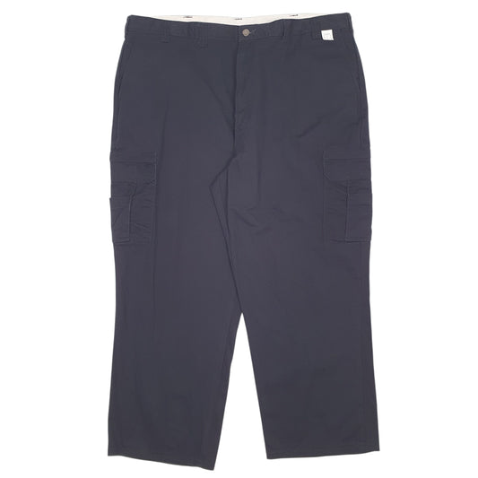 Mens Black Dickies Cargo Trousers