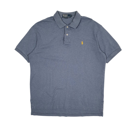 Mens Blue Polo Ralph Lauren Short Sleeve Polo Shirt