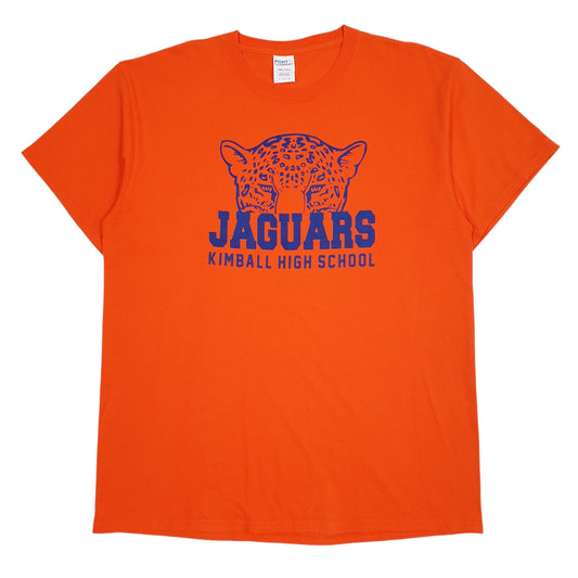 Mens Orange Port & Company Short Sleeve T Shirt