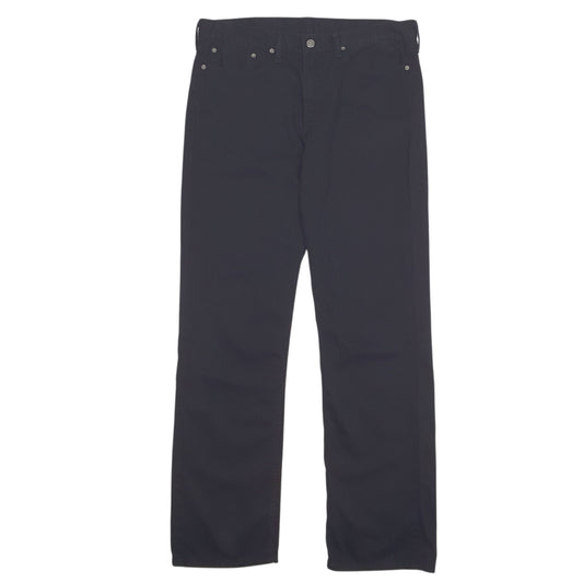 Mens Black Levis 514 JeansW35 L32