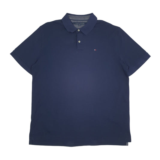 Mens Navy Tommy Hilfiger Short Sleeve Polo Shirt