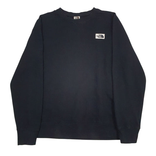 Mens Black The North Face Crewneck Jumper