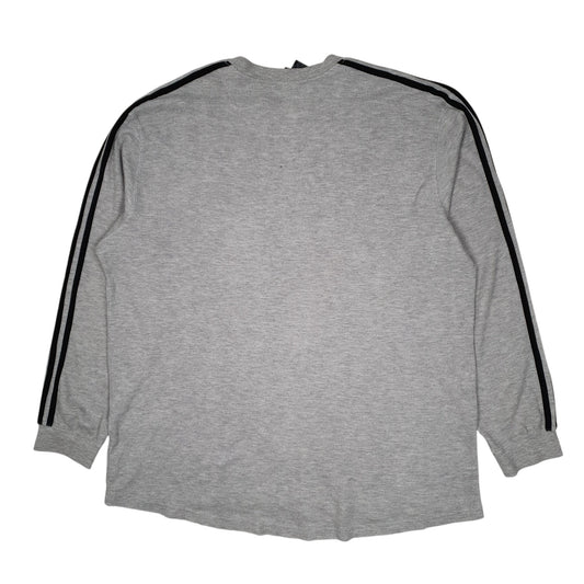 Mens Grey Adidas Crewneck Jumper