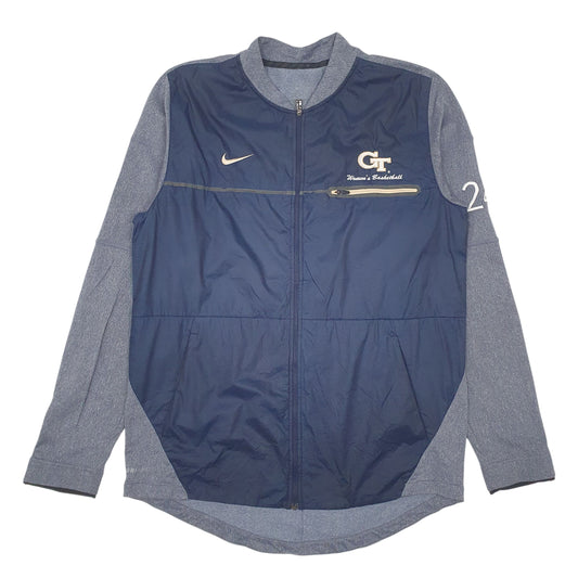 Womens Navy Nike Dri-Fit Women's Basketball Hoodie Coat