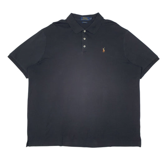 Mens Black Polo Ralph Lauren Short Sleeve Polo Shirt