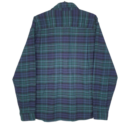 Mens Green L.L.Bean Flannel Shirt